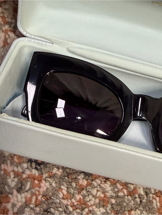 Karen Walker ‘Northern Lights’ Cat-Eye Sunglasses in Black w/ Case main image 13